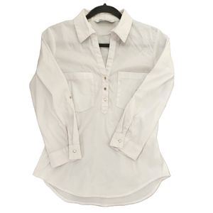 Zara Women | Poplin White Shirt Size Medium